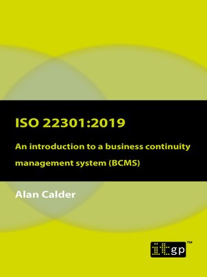 cover image of ISO22301: 2019